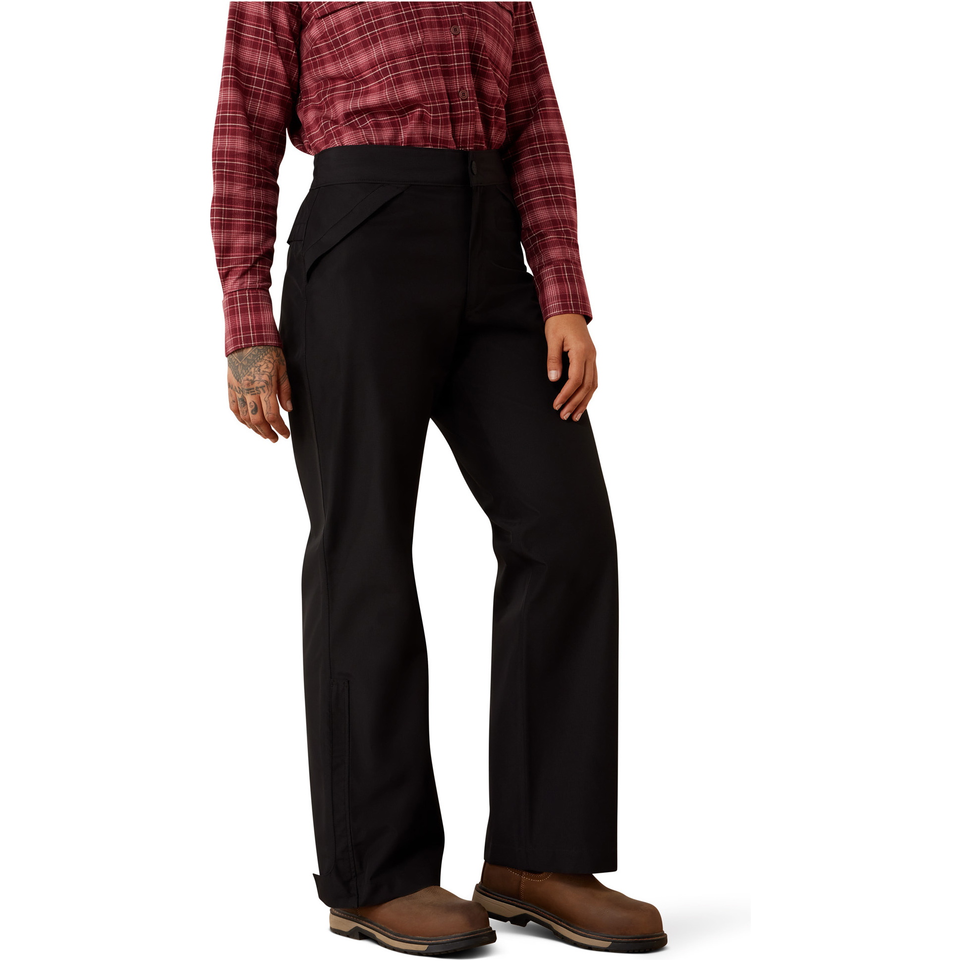 2026 Ariat Unisex Rebar Stormshell Waterproof Pants 10079862 - Black